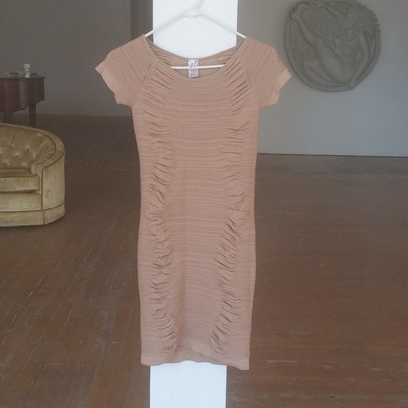 Prime Cut One Size Nylon Cut Out Dress - Picture 1 of 13